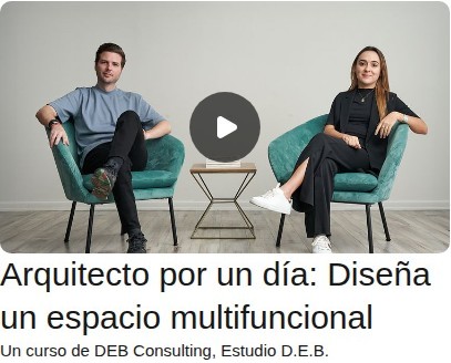 Arquitecto por un día: Diseña un espacio multifuncional