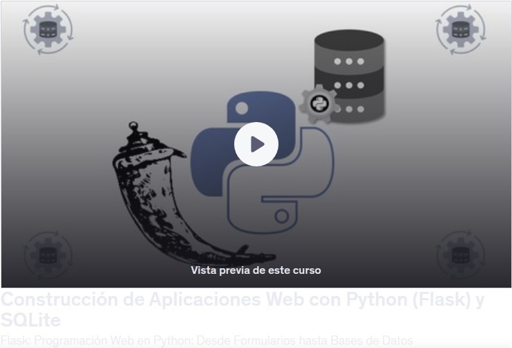 Construcción de Aplicaciones Web con Python (Flask) y SQLite