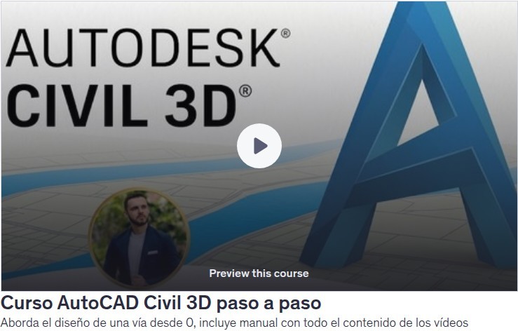 Curso AutoCAD Civil 3D paso a paso