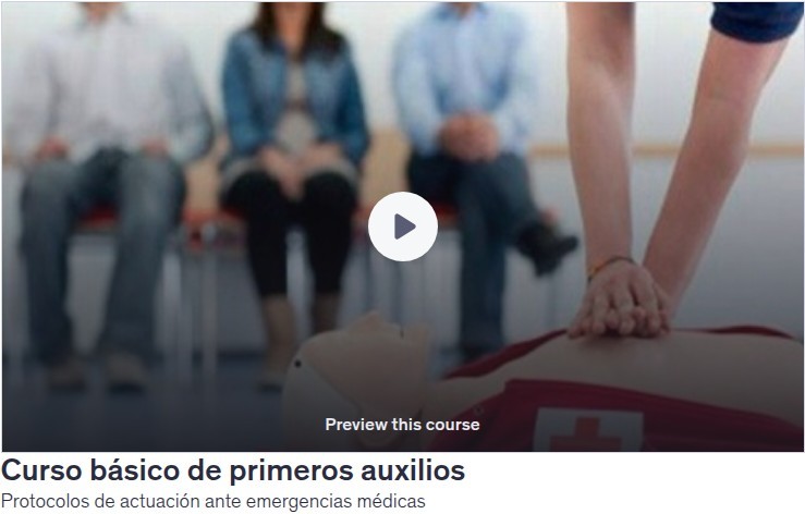 Curso básico de primeros auxilios
