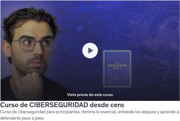 Curso de CIBERSEGURIDAD desde cero