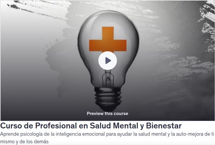 Curso de Profesional en Salud Mental y Bienestar