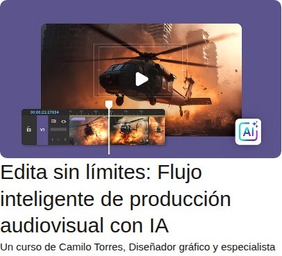 Flujo inteligente de producción audiovisual con IA