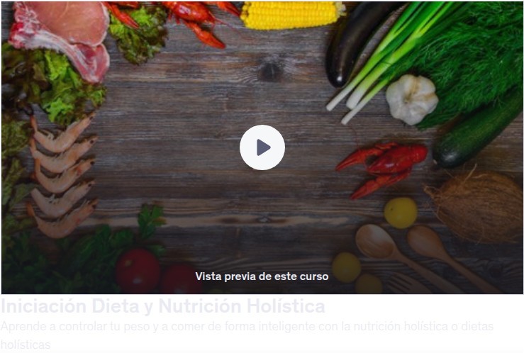 Iniciación Dieta y Nutrición Holística