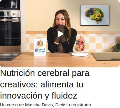 Nutrición cerebral para creativos: alimenta tu innovación y fluidez