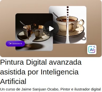 Pintura Digital avanzada asistida por Inteligencia Artificial