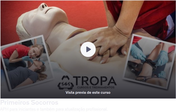 Primeiros Socorros APH para iniciantes e também para atualização profissional