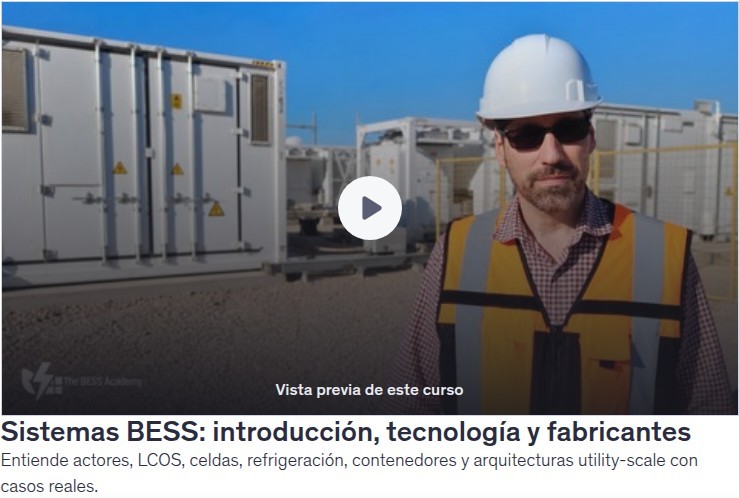 Sistemas BESS: introducción, tecnología y fabricantes